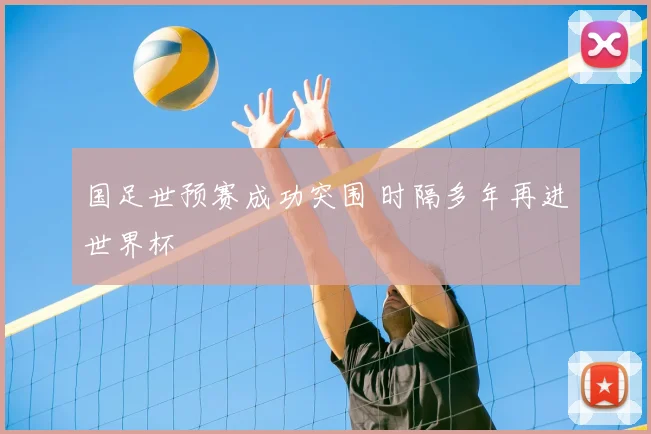 国足世预赛成功突围 时隔多年再进世界杯